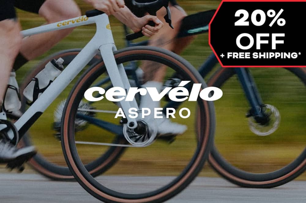 Cervelo Aspero | 20% Off + Free Shipping*