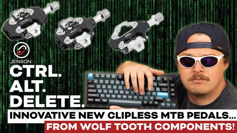 Not Just Another SPD Pedal | Wolf Tooth CTRL ALT DEL Clipless Mountain Bike Pedals!