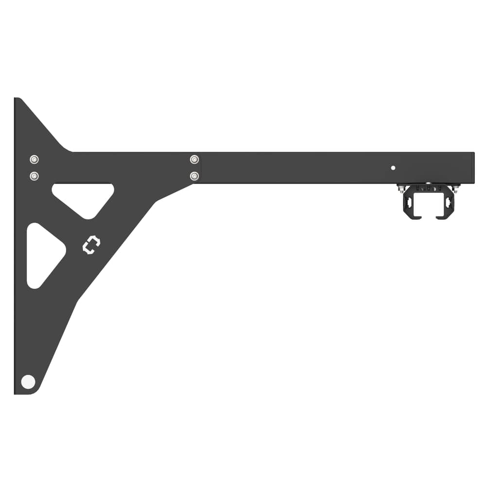 Stashed SpaceRail Wall Mount Extension Kit in Black/Silver - Image 3 of 3