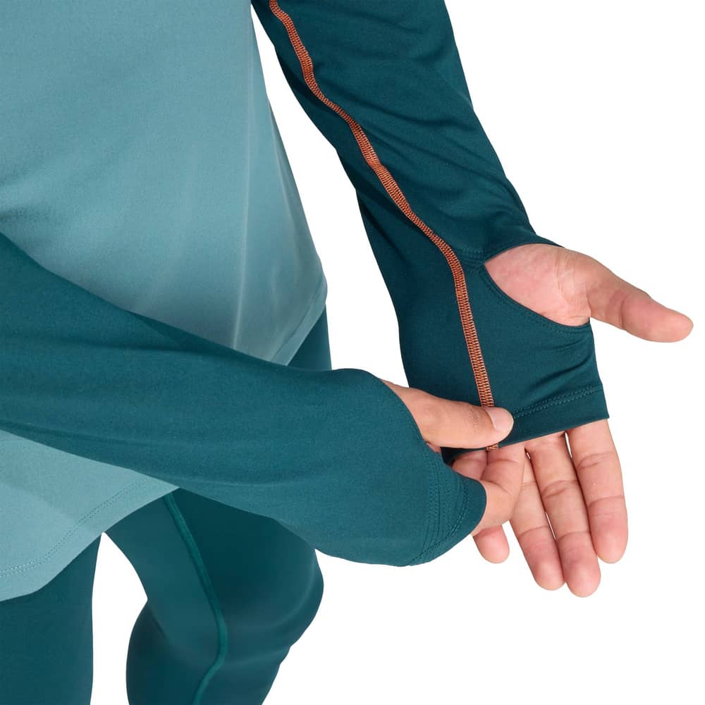 Adidas Terrex Multi Synthetic Baselayer Long Sleeve in Pretea/Aurivy - Image 5 of 5