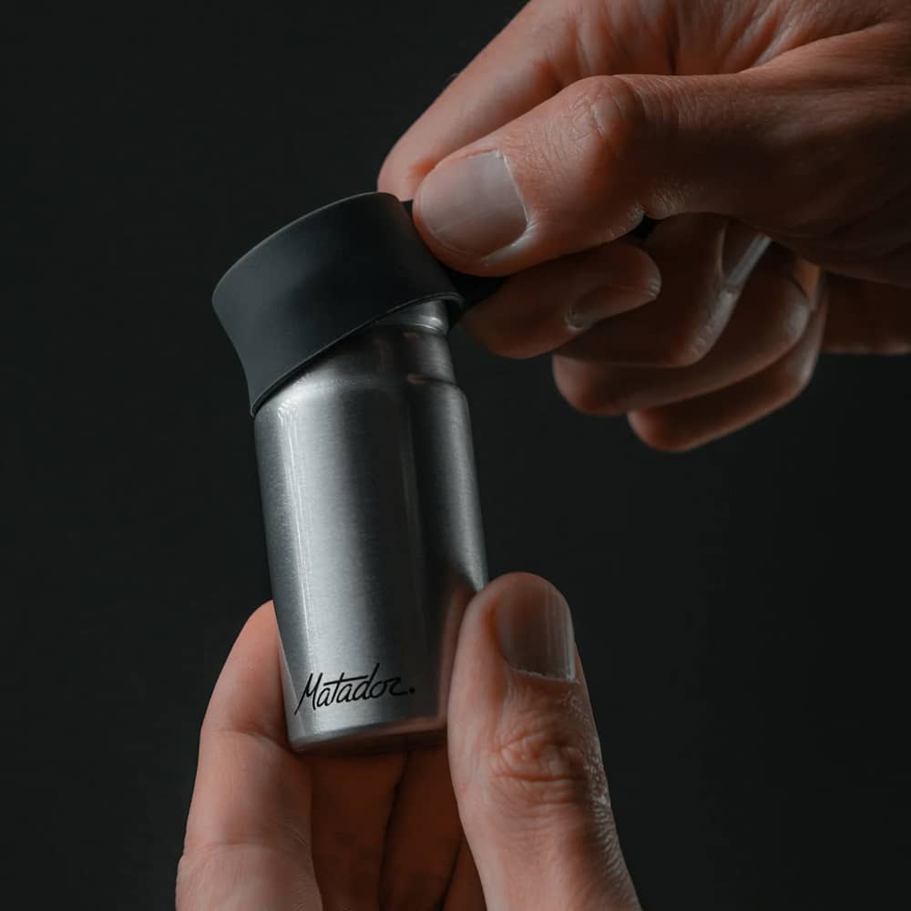 Matador Waterproof Travel Canister - 40ml in Aluminum/Charcoal - Image 4 of 7