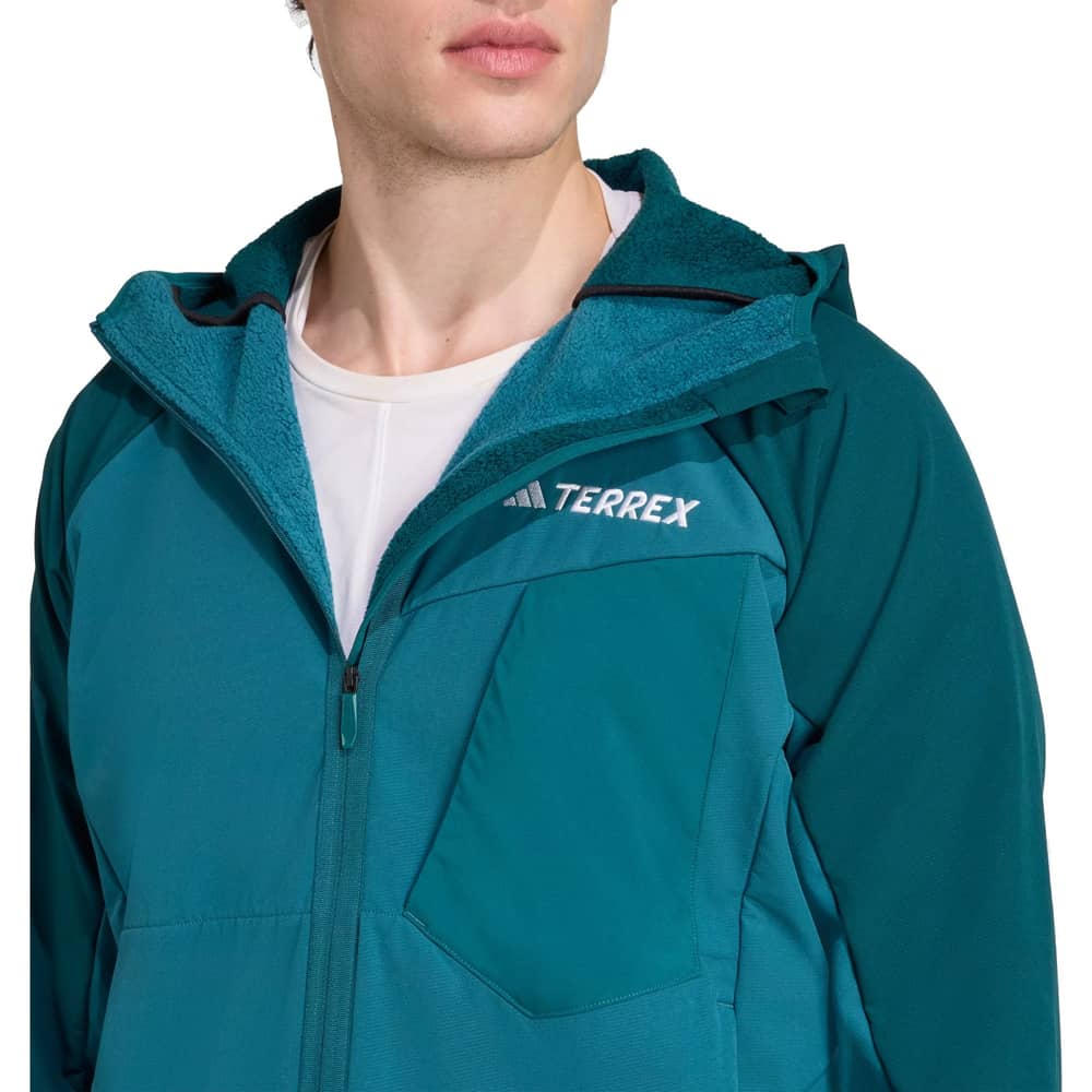 adidas Terrex Xperior Softshell Fleece Hooded Jacket - Image 3 of 3