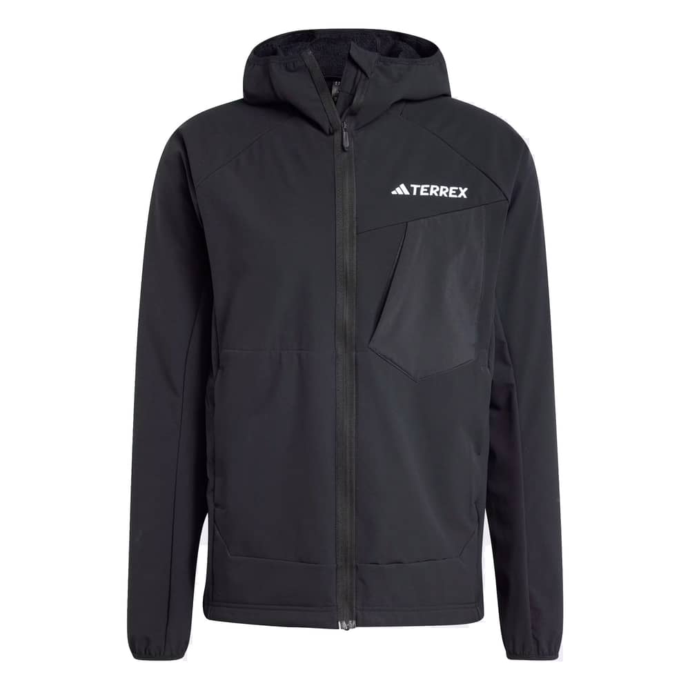 adidas Terrex Xperior Softshell Fleece Hooded Jacket