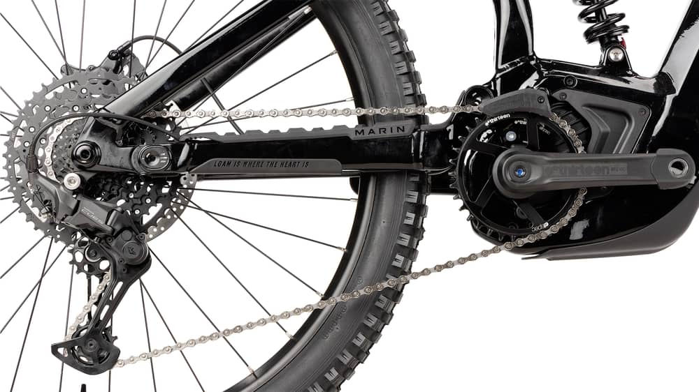 Marin Alpine Trail E1 Bosch E-Bike in Red/Black - Image 2 of 5