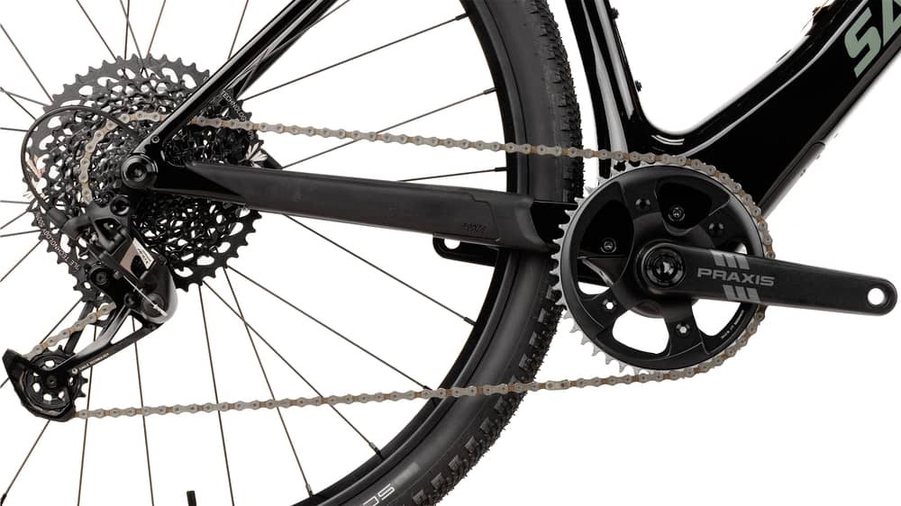 Santa Cruz Skitch 1.1 CC Apex Flat Bar Bike 2026 in Gloss Black - Image 2 of 4