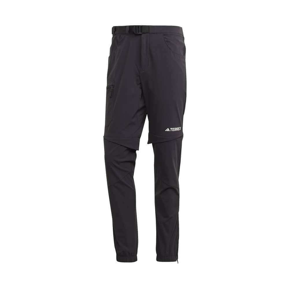 Adidas Terrex Utilitas Hiking Zip Off Pants in Black - Image 1 of 8