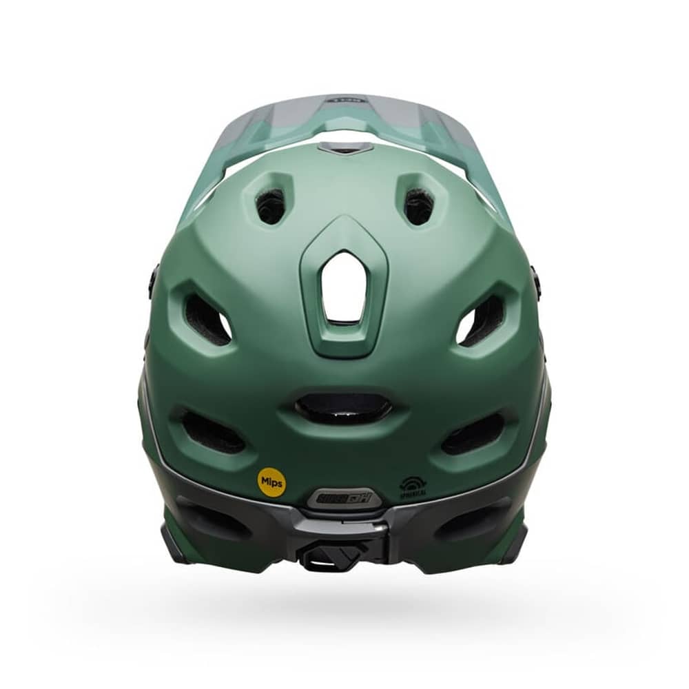 Bell Super DH Spherical Helmet in Matte Green - Image 3 of 9