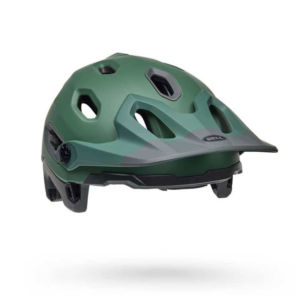 Bell Super DH Spherical Helmet in Matte Green - Image 6 of 9