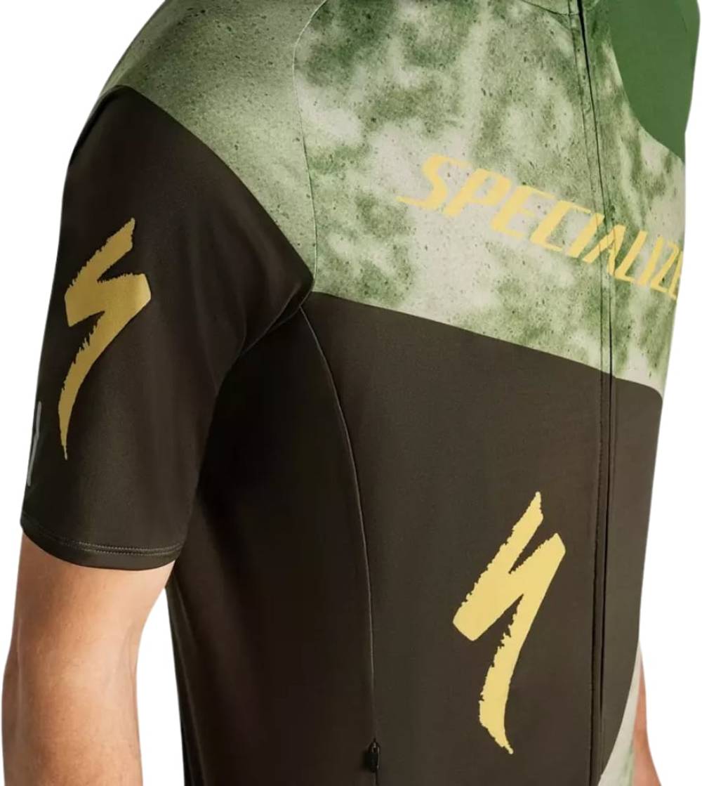 Specialized SBC Foundation Graphic Jersey SS Men in Cypress/Olive Green Focal - Image 4 of 4