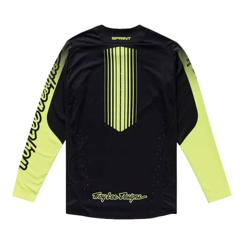 Troy Lee Designs Sprint Jersey in Segment Black - Image 2 of 2