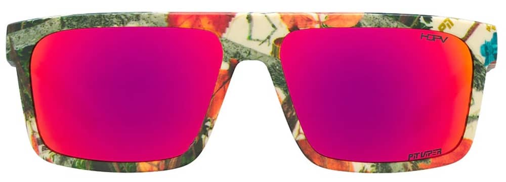 Pit Viper The Actualbush Turboshaft Sunglasses in Polarized Red - Image 2 of 3