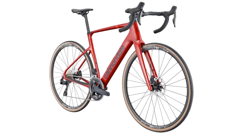 Cannondale Synapse Carbon 4 Bike in Metallic Red - Image 2 of 3