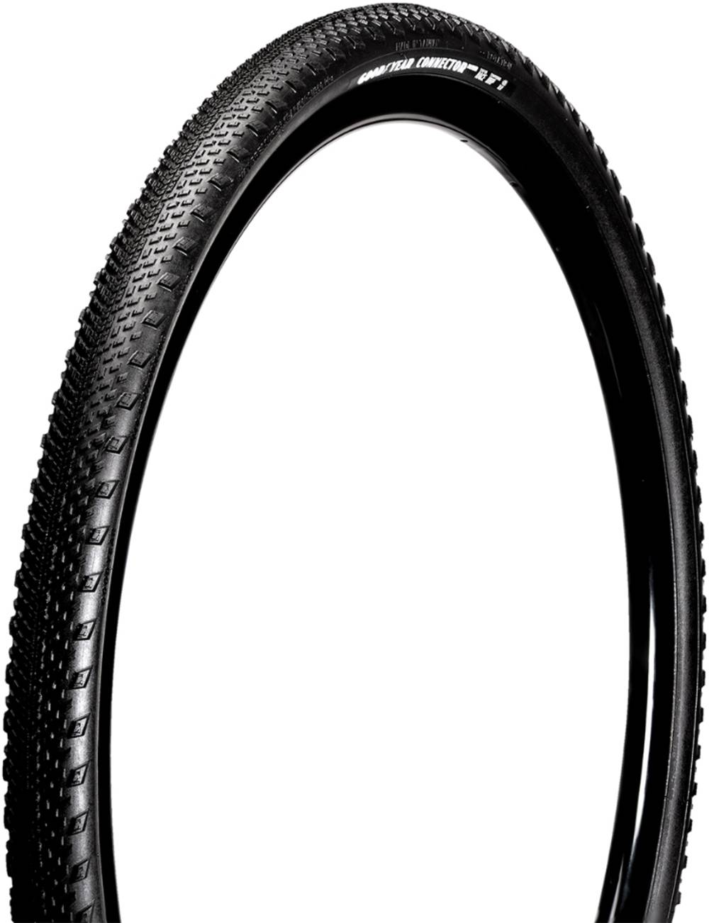 Goodyear | Connector Inter 700C Tire 700X45, Transparent, Tubeless Ready | Nylon
