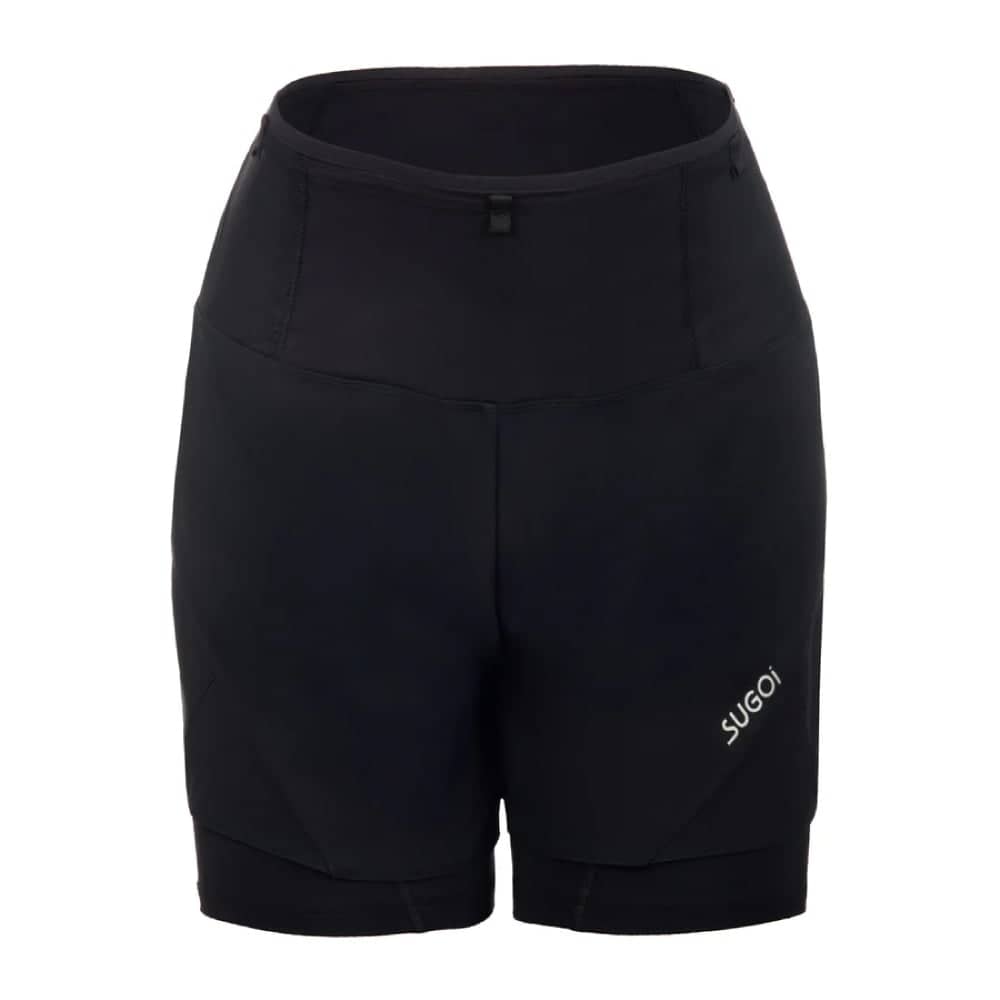 Sugoi Women's Dawn 5" Shorts in Black - Image 1 of 2