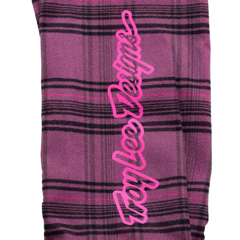 TROY LEE DESIGNS GRIND FLANNEL in Plaid Deep Purple - Image 3 of 4