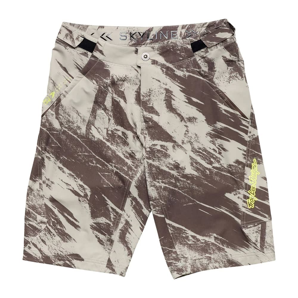Troy Lee Designs SKYLINE SHORT SHELL in Elemental Dark Earth - Image 1 of 4