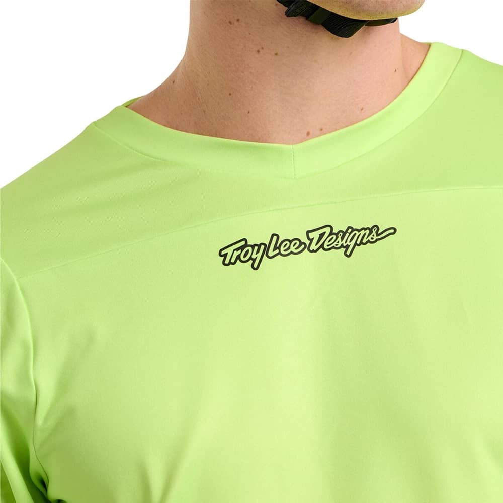 Troy Lee Designs Skyline Chill Jersey in Rockslide Glo Yellow - Image 3 of 7