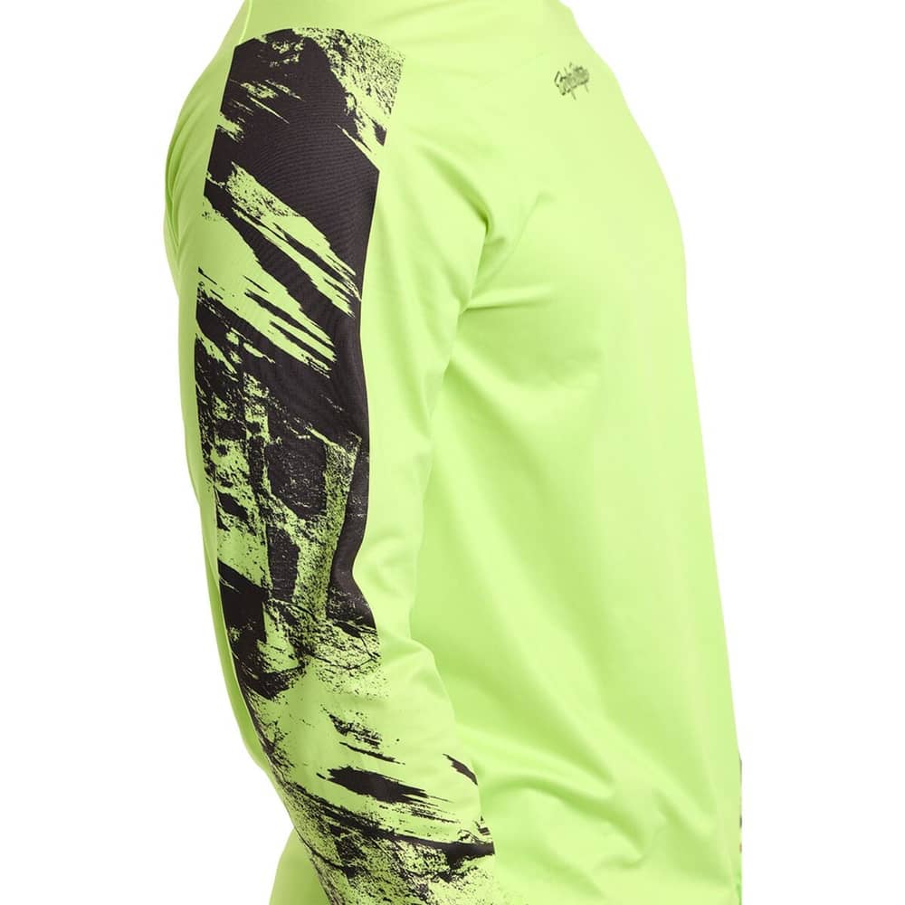 Troy Lee Designs Skyline Chill Jersey in Rockslide Glo Yellow - Image 4 of 7