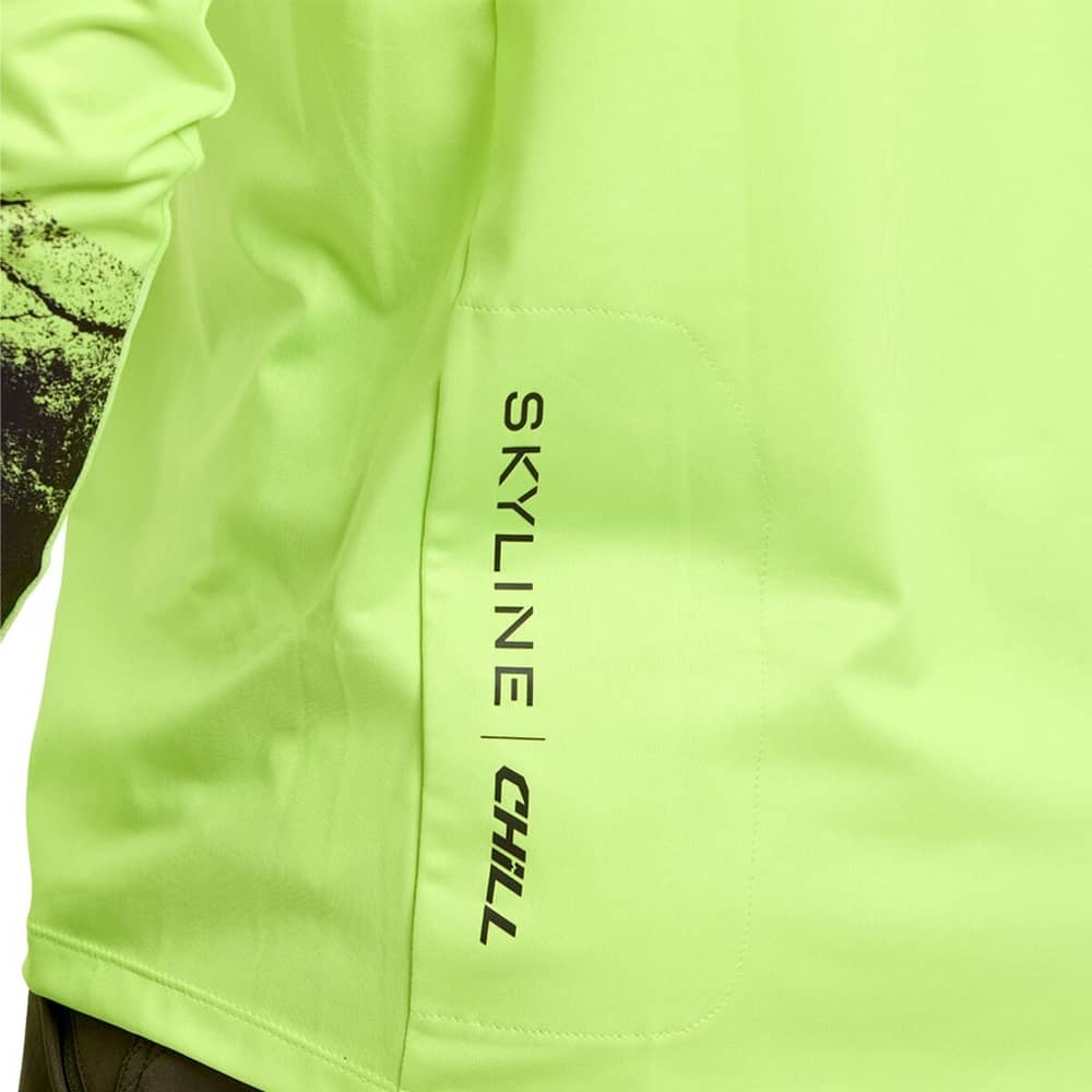 Troy Lee Designs Skyline Chill Jersey in Rockslide Glo Yellow - Image 2 of 7