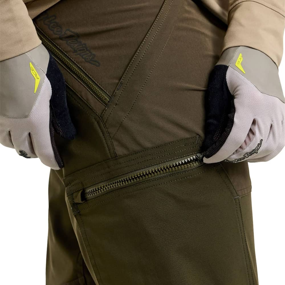 Troy Lee Designs Ruckus Cargo Pant in Mono Dark Earth - Image 5 of 6