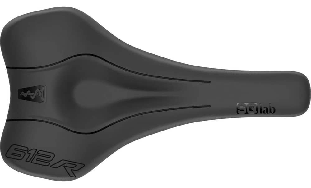 SQlab 612 R Ergowave S-Tube Saddle in Black - Image 2 of 6