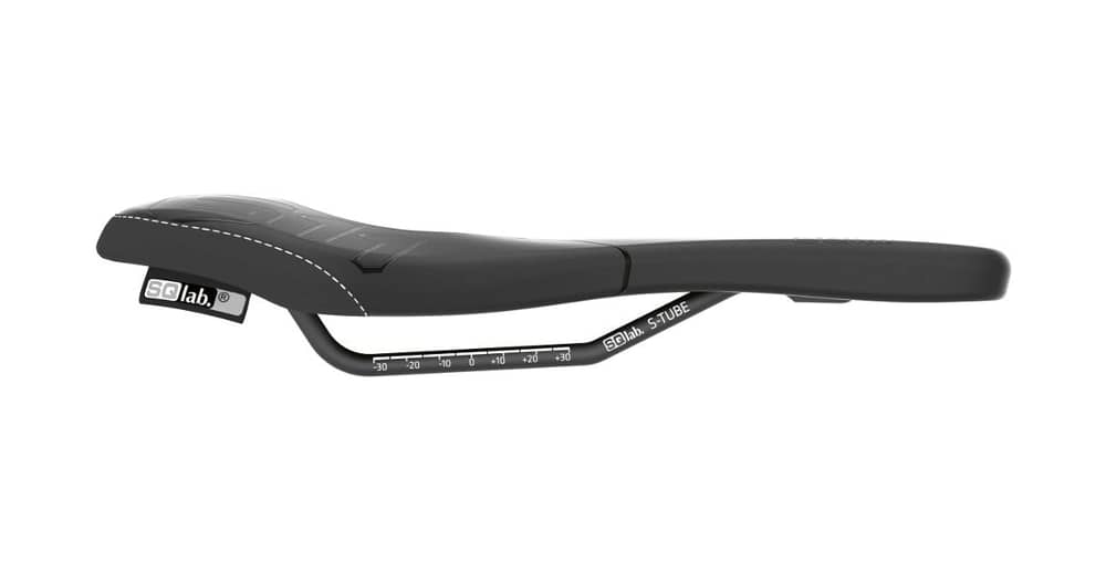 Sqlab 611 Ergowave S-Tube Saddle in Black - Image 3 of 7