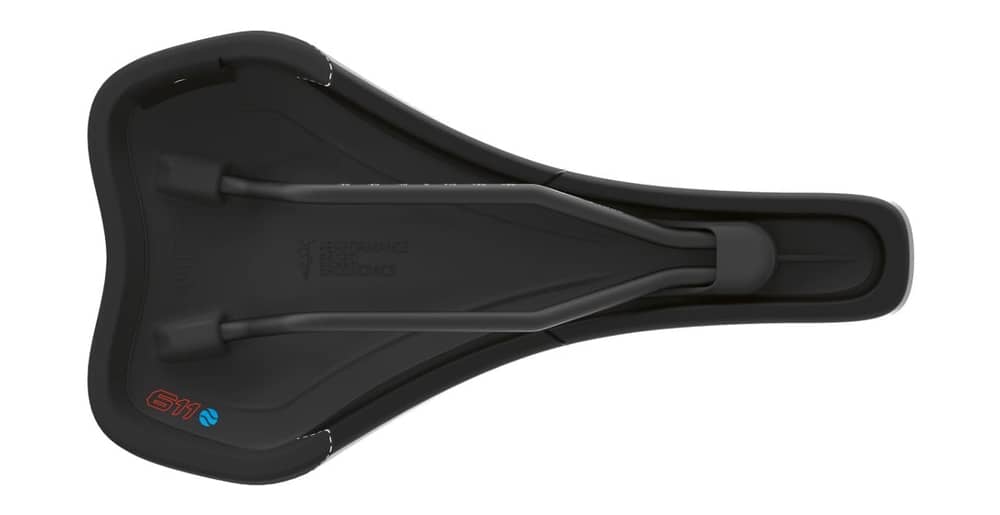 Sqlab 611 Ergowave S-Tube Saddle in Black - Image 4 of 7