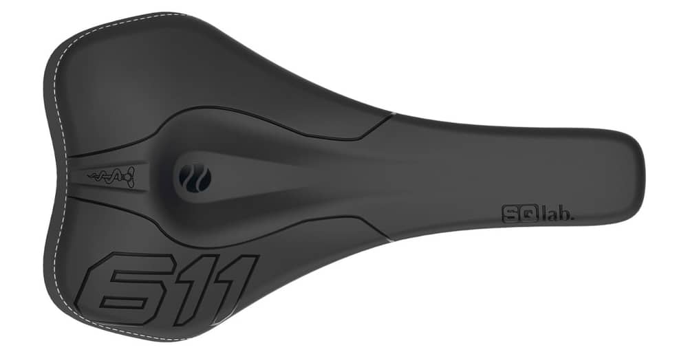 Sqlab 611 Ergowave S-Tube Saddle in Black - Image 2 of 7