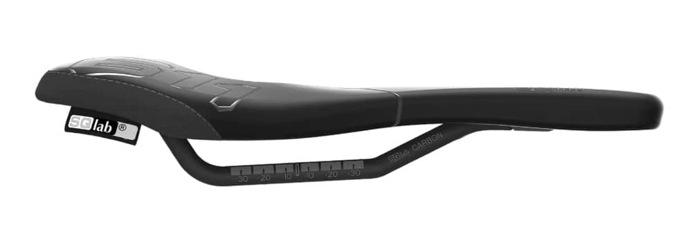 Sqlab 611 Ergowave Carbon Saddle in Black - Image 4 of 7