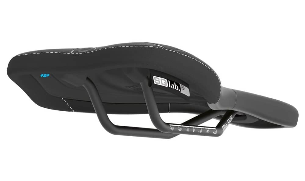 Sqlab 611 Ergowave S-Tube Saddle in Black - Image 5 of 7