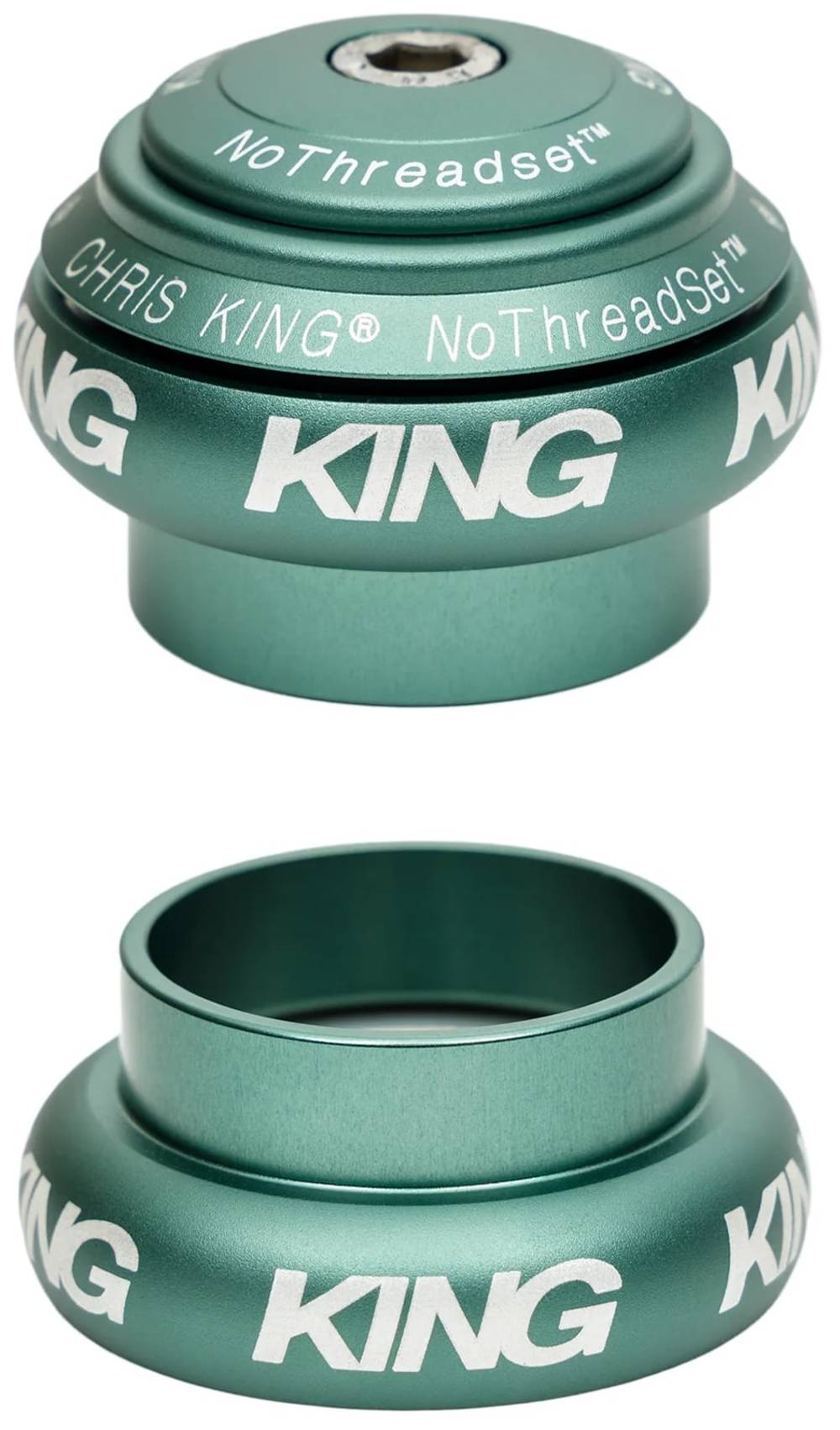 Chris King 1" NoThreadSet Headset in Matte Jade - Image 1 of 1