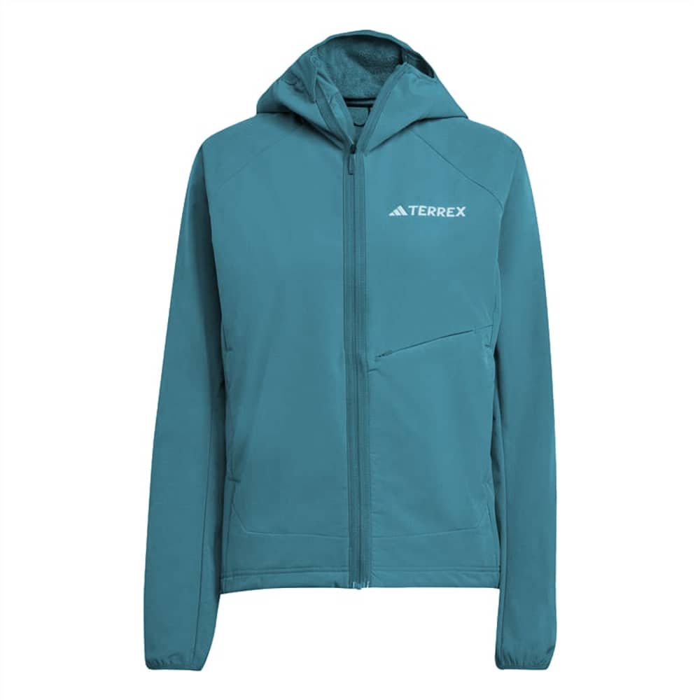 adidas Terrex Women's Xperior Softshell Fleece Hooded Jacket