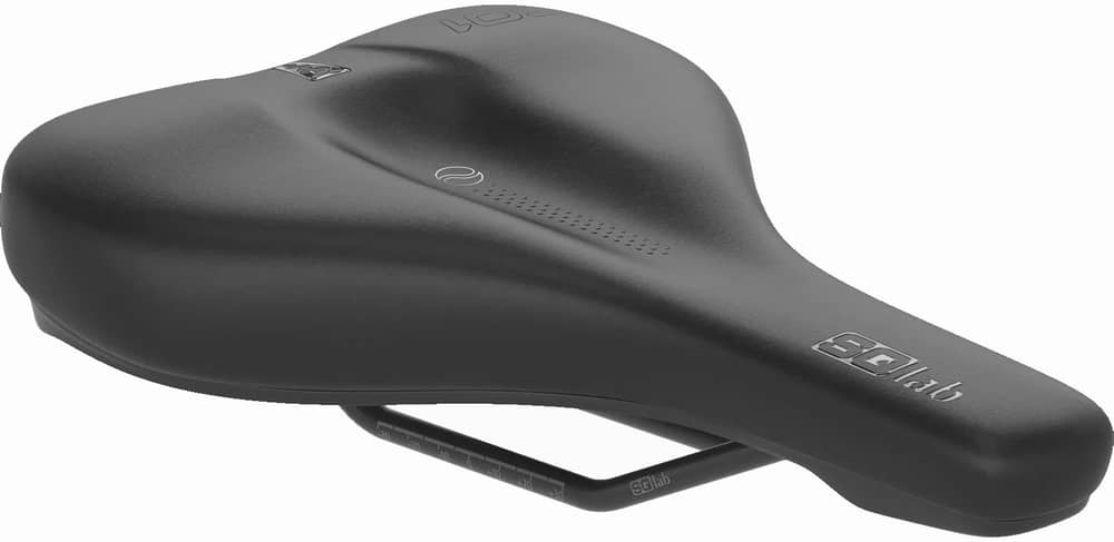 SQlab 601 Ero Lux Active Saddle in Black - Image 1 of 2