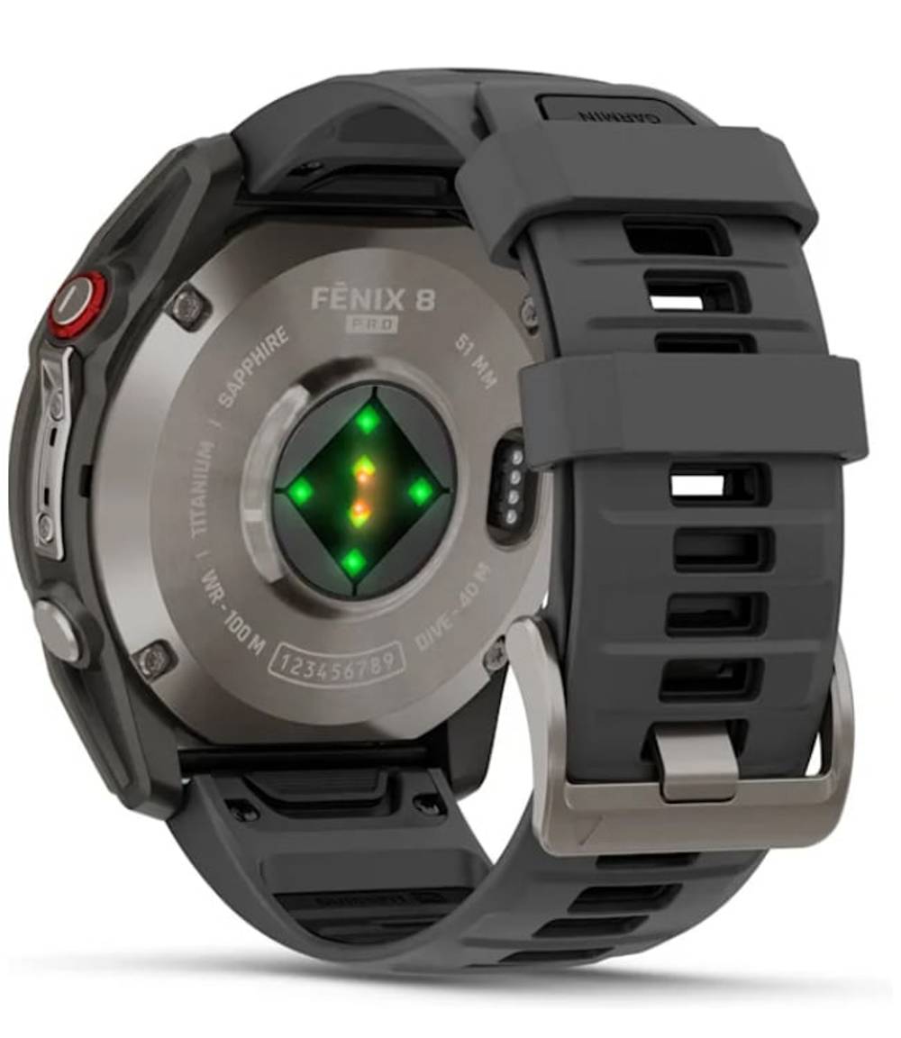 Fenix 8 Pro Smartwatch in Titanium - Image 4 of 6