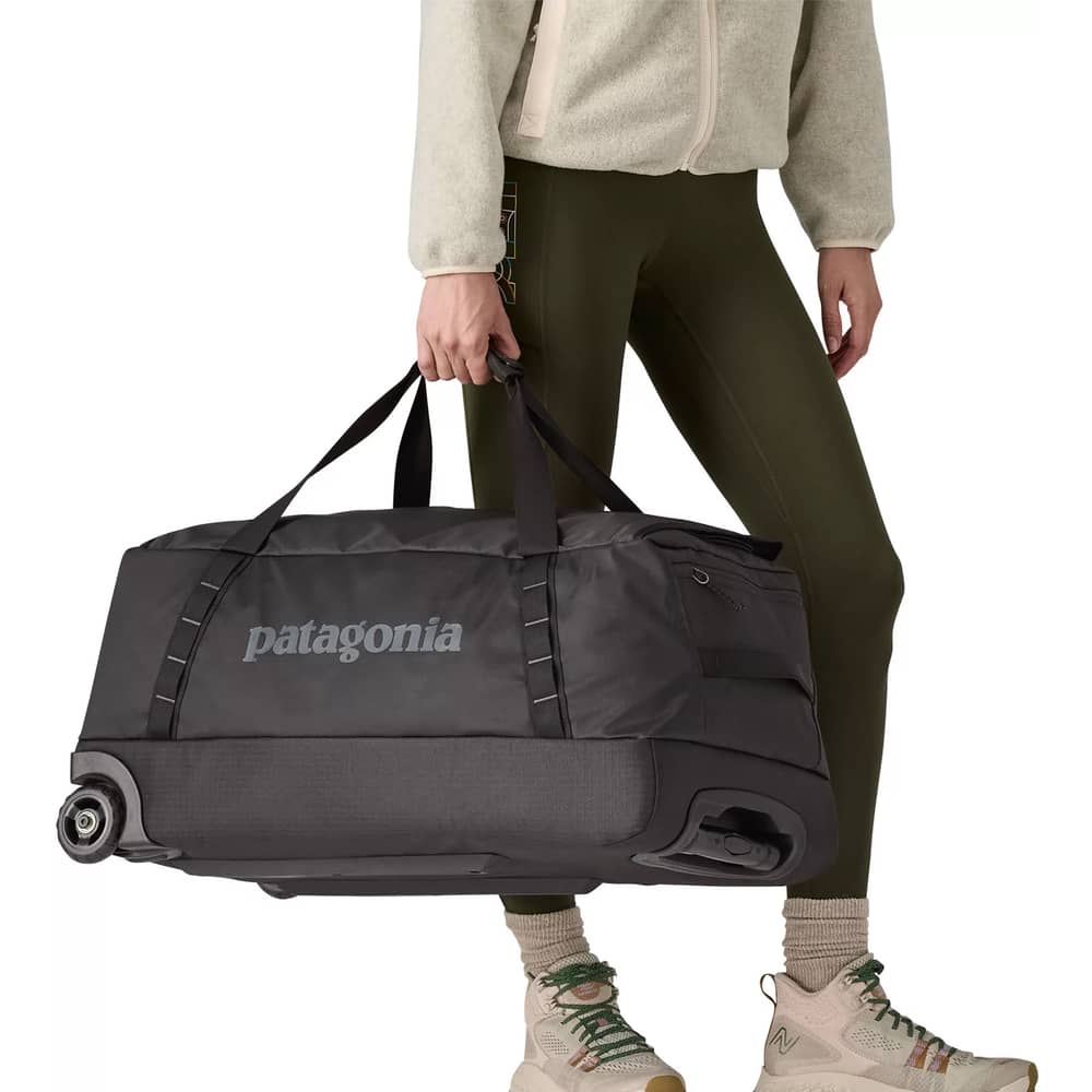 Patagonia Black Hole 70L Wheeled Duffel in Black/Black - Image 3 of 6