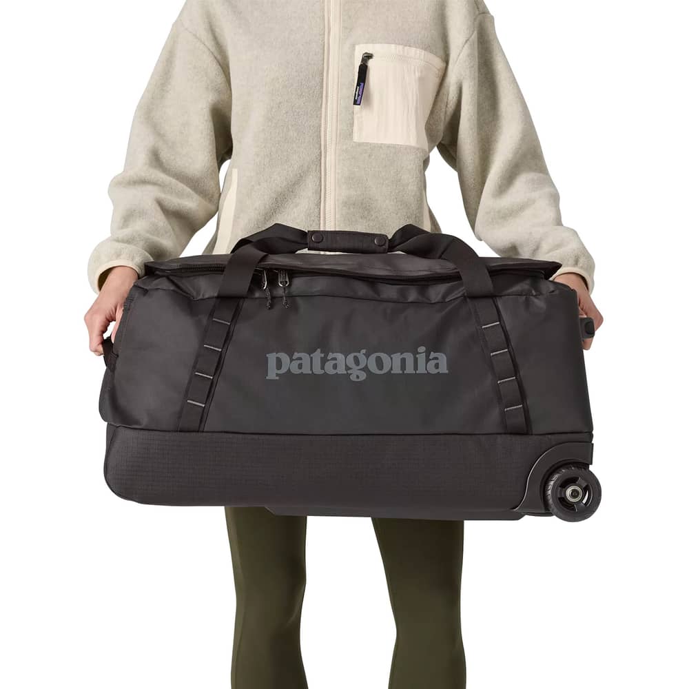 Patagonia Black Hole 70L Wheeled Duffel in Black/Black - Image 2 of 6
