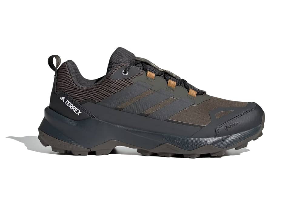 Adidas Terrex Skychaser AX5 GTX Shoes in Shadow Olive/Carbon/Bronze Strata - Image 1 of 3