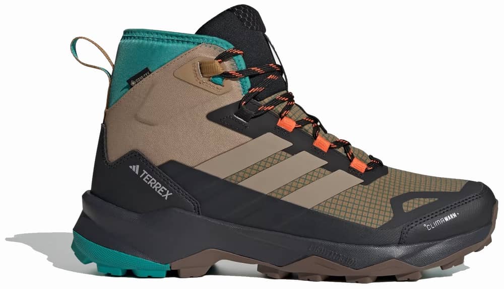 Adidas Terrex Skychaser AX5 Mid GTX Clima Shoes in Cardboard/Blanch Cargo/Pure Teal - Image 1 of 4