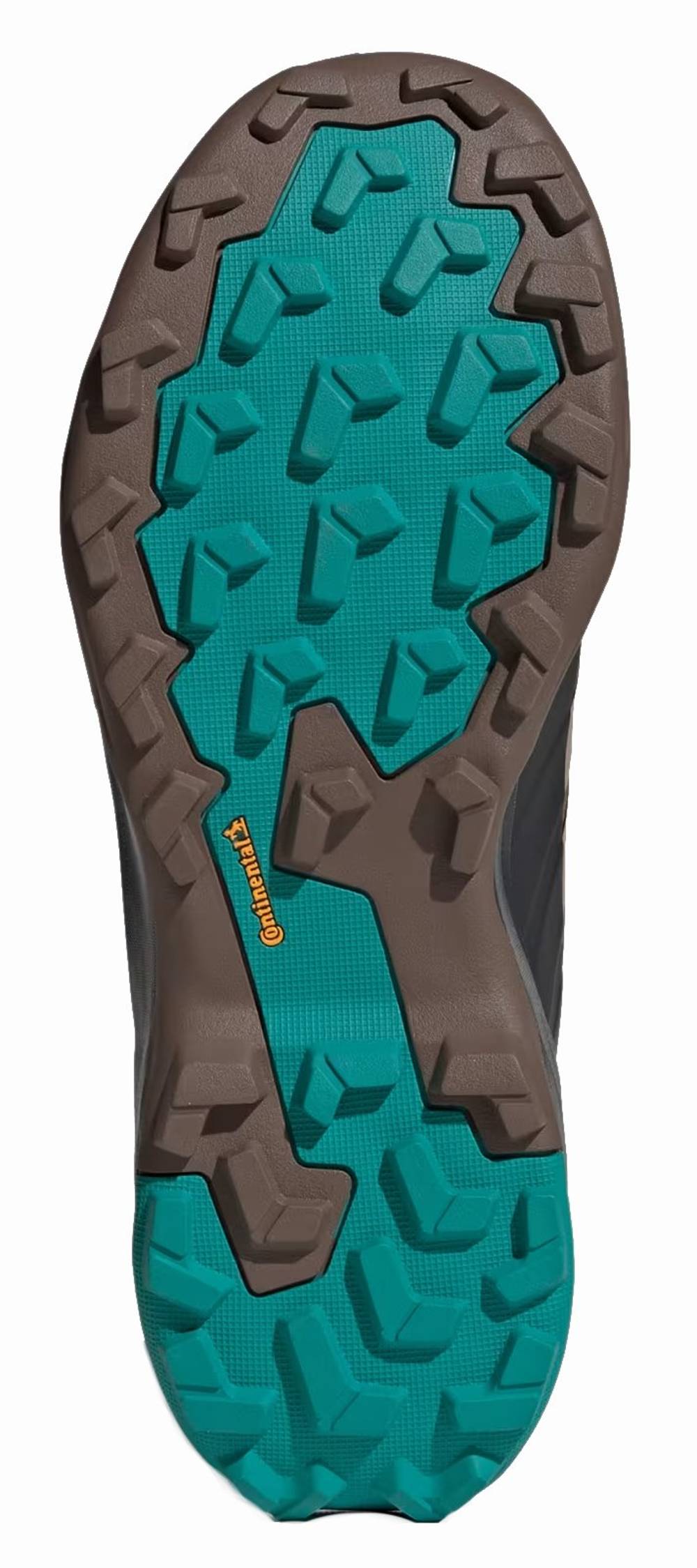 Adidas Terrex Skychaser AX5 Mid GTX Clima Shoes in Cardboard/Blanch Cargo/Pure Teal - Image 4 of 4