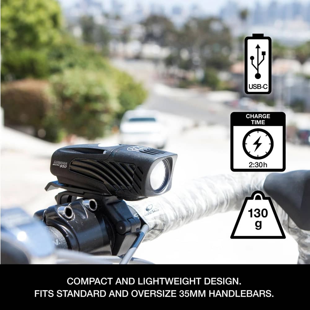 NiteRider Lumina Micro 950 Headlight in Black - Image 3 of 3