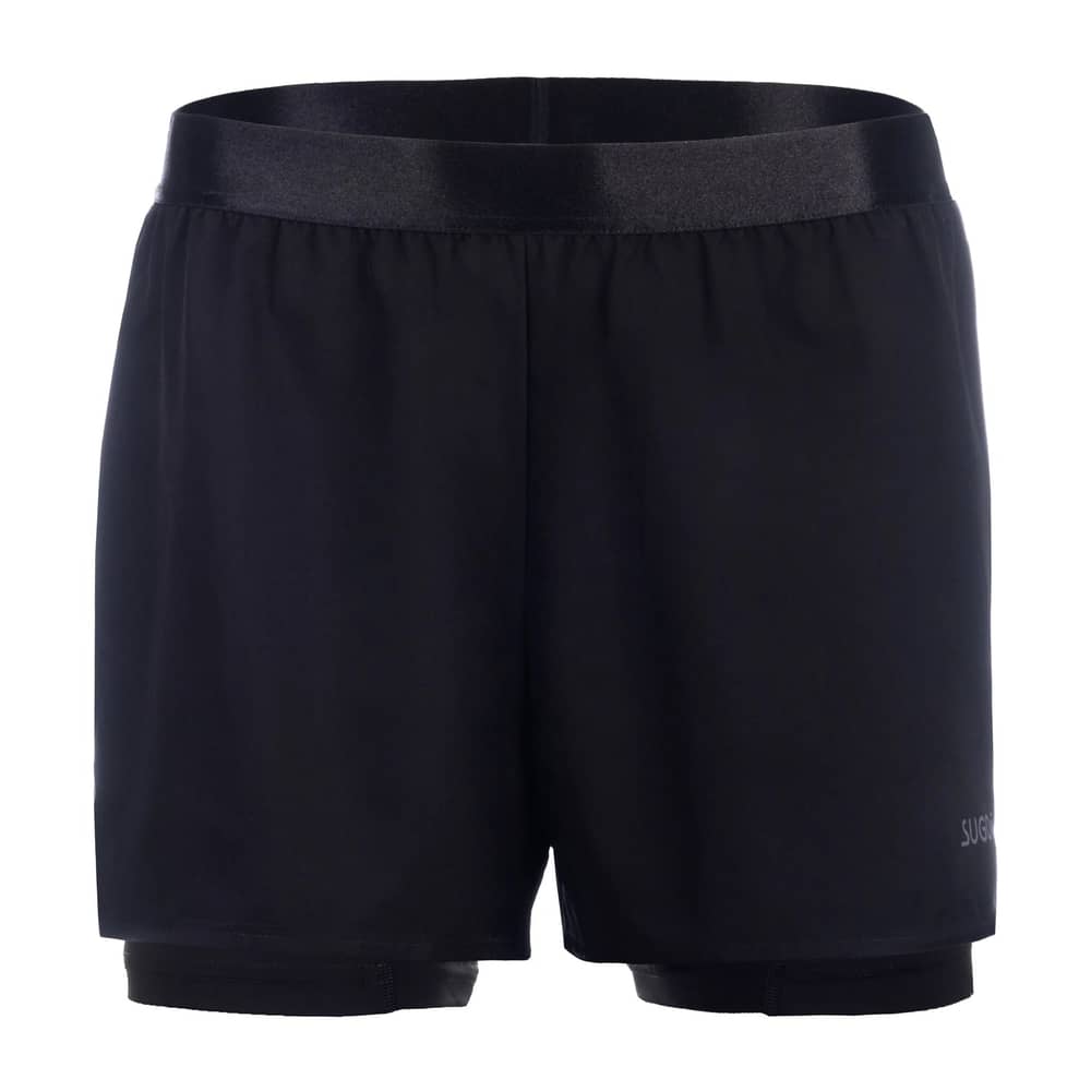 Sugoi Men's Albert 2-in-1 5" Shorts in Black - Image 1 of 2