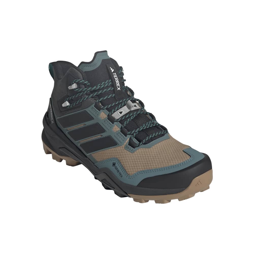 Adidas Terrex Skychaser Mid GTX Shoes in Cardboard/Core Black/Preloved Teal - Image 1 of 8