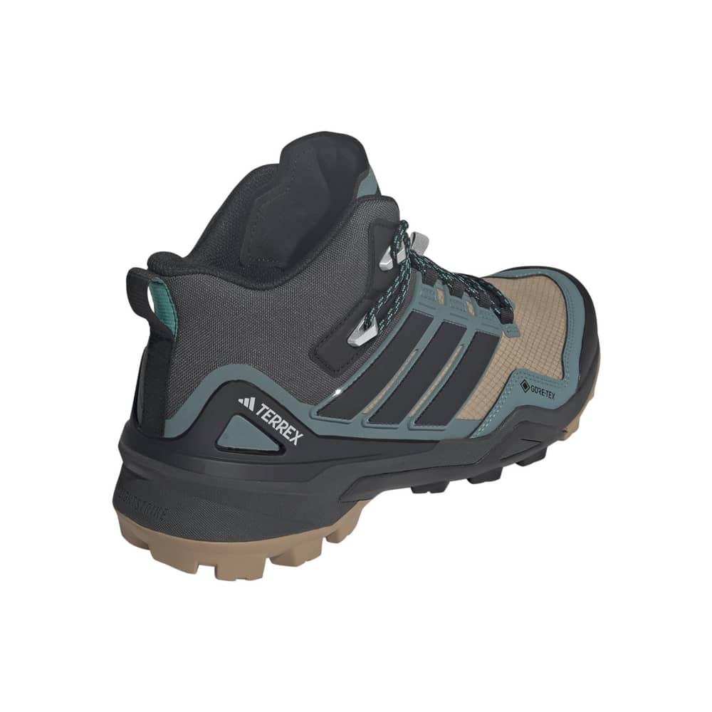 Adidas Terrex Skychaser Mid GTX Shoes in Cardboard/Core Black/Preloved Teal - Image 2 of 8