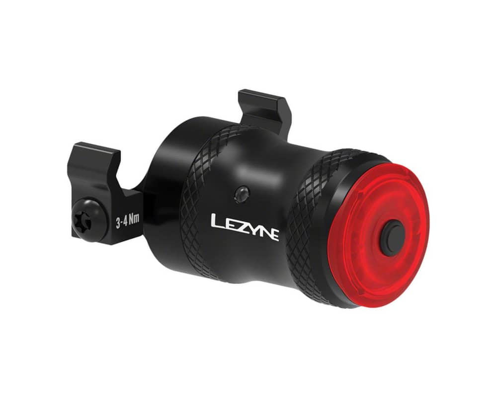 Lezyne Saddle Drive 250 Rear Light in Black - Image 1 of 3