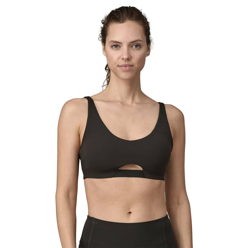 Patagonia Women's Maipo Low Impact Adjustable Bra in Black - Image 2 of 4