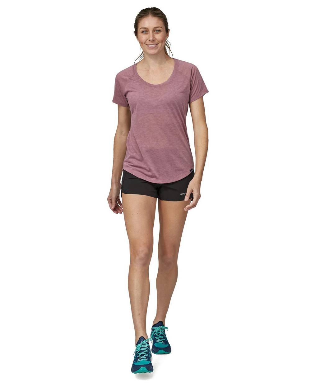 Patagonia Women's Strider Pro Shorts - 3 1/2 in. in Black - Image 5 of 6