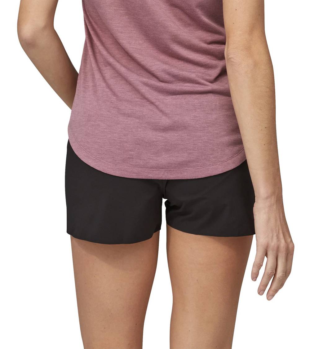 Patagonia Women's Strider Pro Shorts - 3 1/2 in. in Black - Image 3 of 6