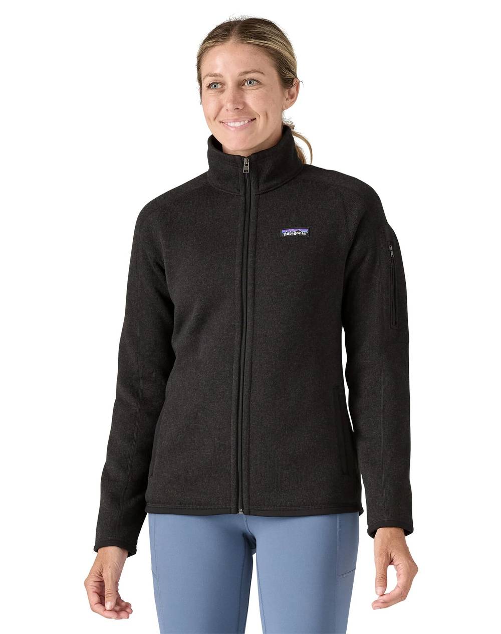 Patagonia Women's Better Sweater Jacket in Black - Image 2 of 3