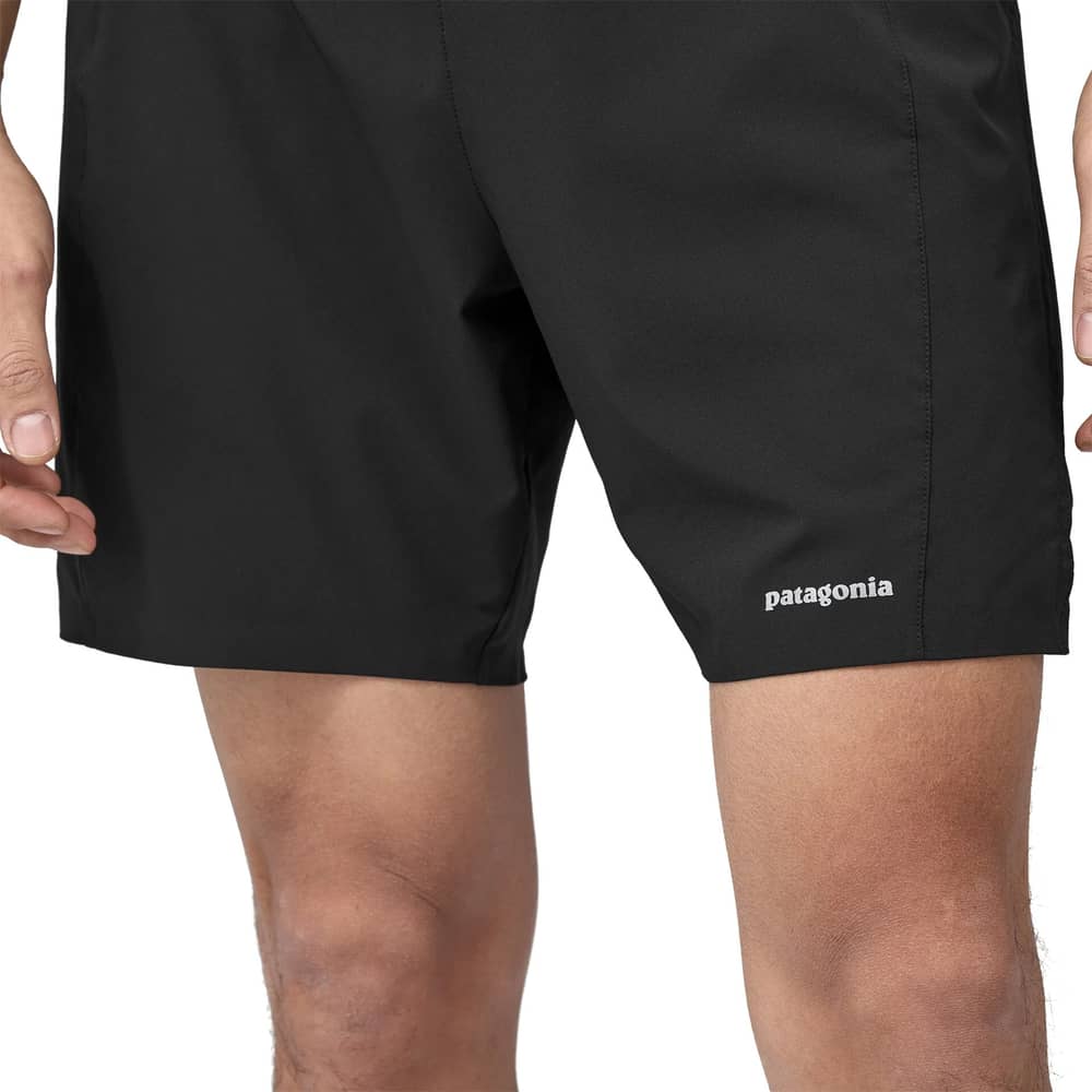 Patagonia Men's Strider Pro Shorts - 7" in Black - Image 2 of 6