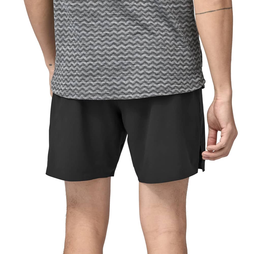 Patagonia Men's Strider Pro Shorts - 7" in Black - Image 4 of 6